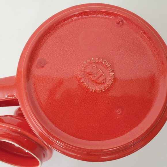 Waechtersbach Red Christmas Teapot - Picture 4 of 8